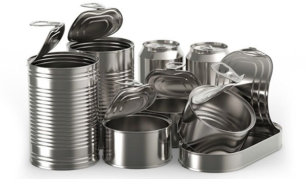 Delta Waste Non-Hazardous Waste tin cans